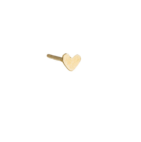 SINGLE STUD HEART