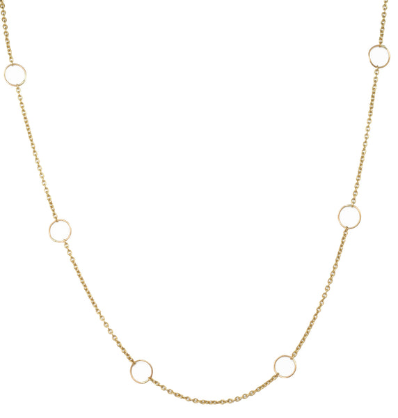 CHAIN NECKLACE LARGES CERCLES